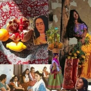 Mexican embroidered blouse